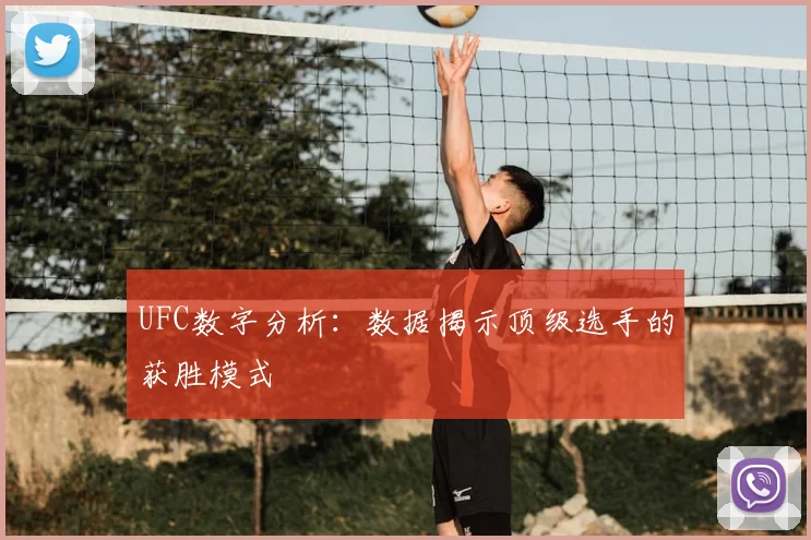 UFC数字分析：数据揭示顶级选手的获胜模式