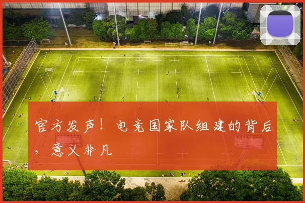 官方发声！电竞国家队组建的背后，意义非凡